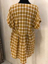 MUMU Size S Mustard Dress