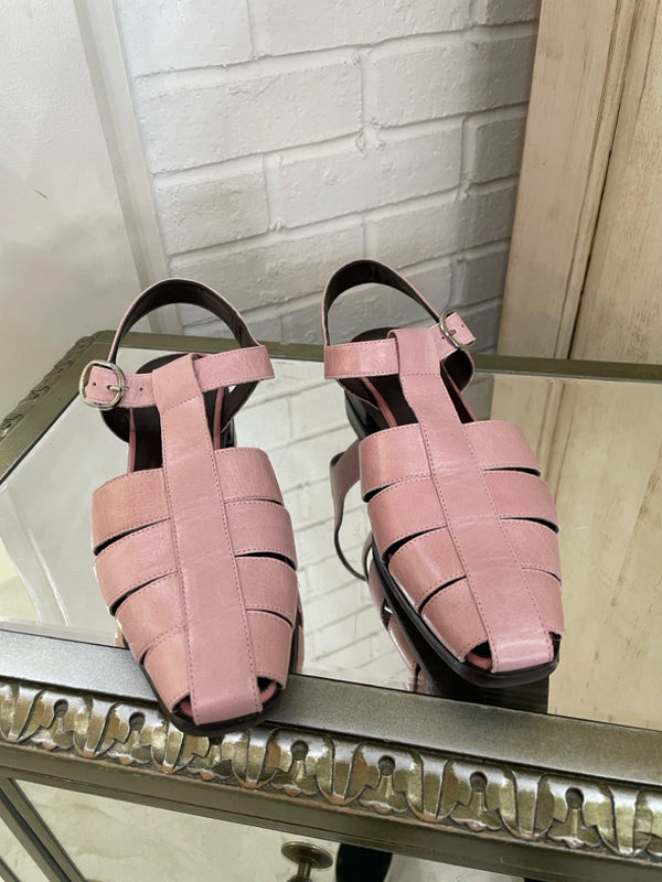 JEFFREY CAMPBELL Size 7 Pink Sandals
