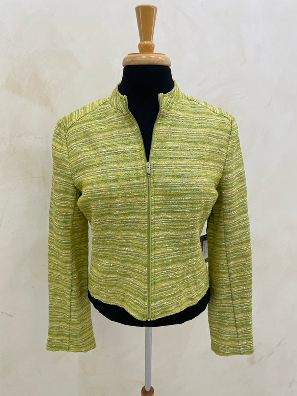 LOLA AND SOPHIE Size S Lime Green Jacket